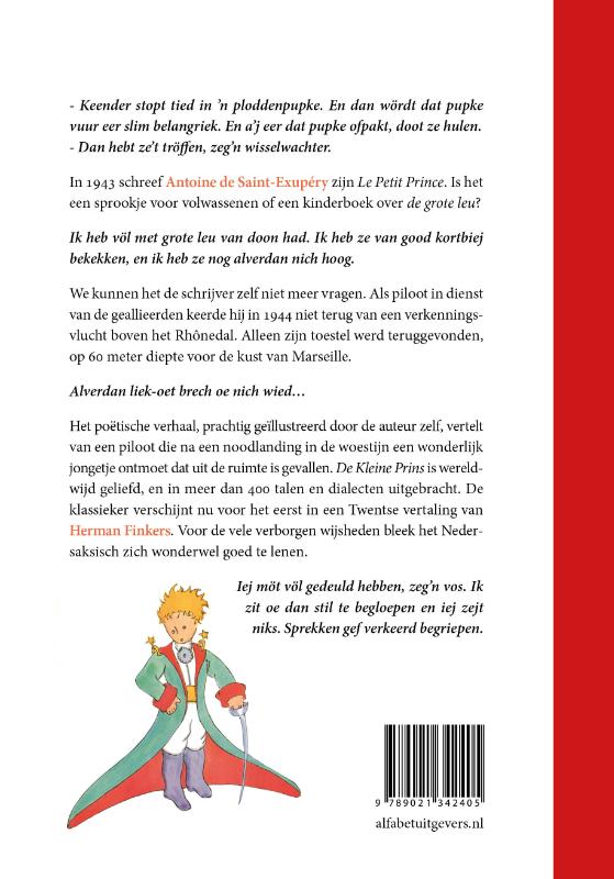 Et Heanige Preenske achterkant