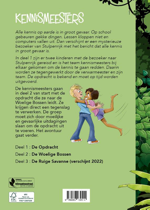 De Woelige Bossen / Kennismeesters / 2 achterkant