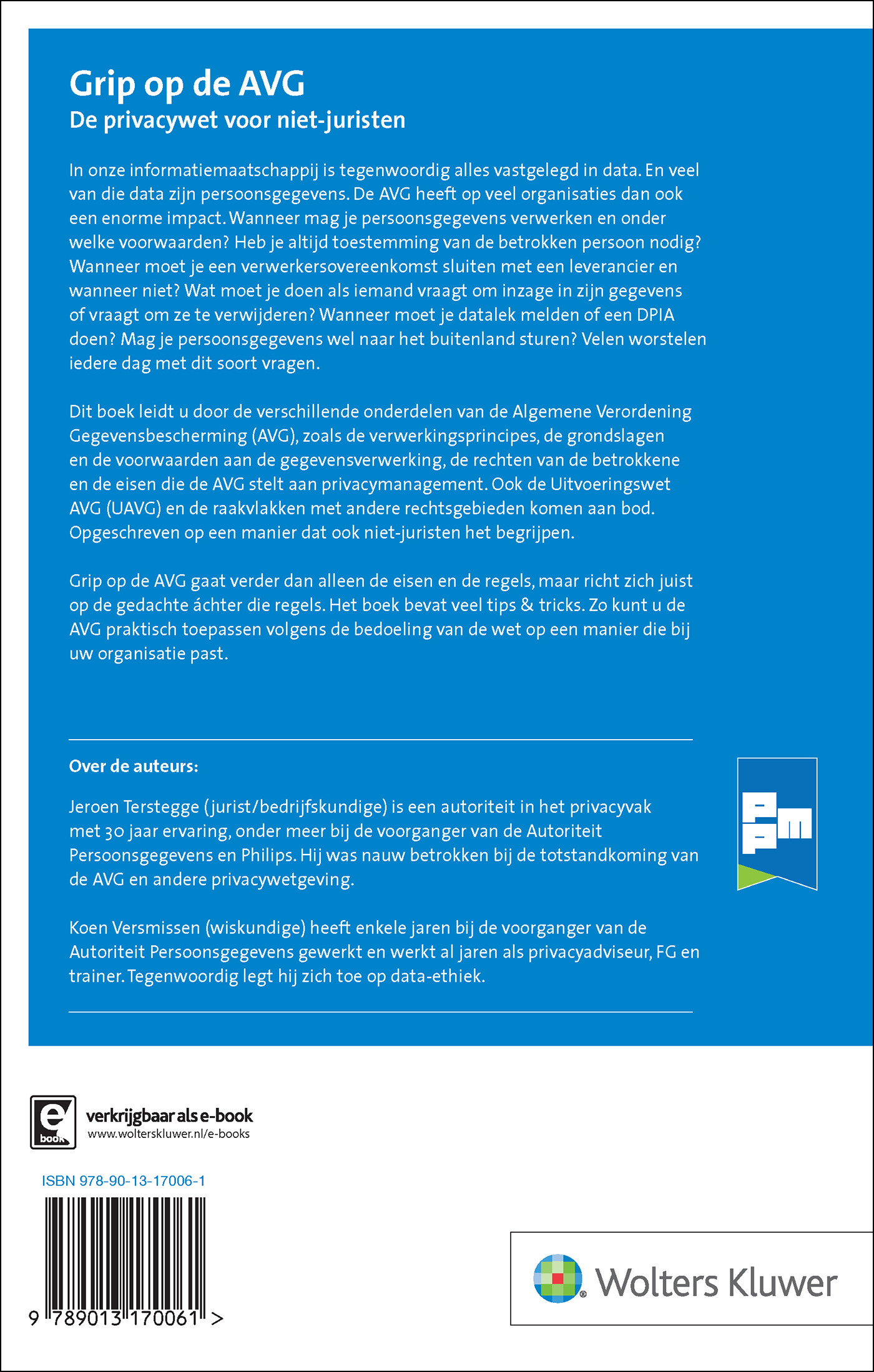 Grip op de AVG achterkant