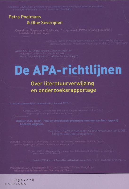 Petra Poelmans De Apa-richtlijnen thumbnail
