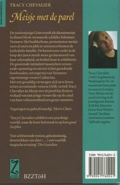 Meisje met de parel / ZILVER POCKETS achterkant