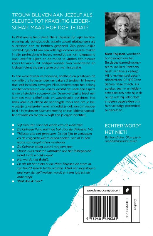 Wat doe ik hier? achterkant