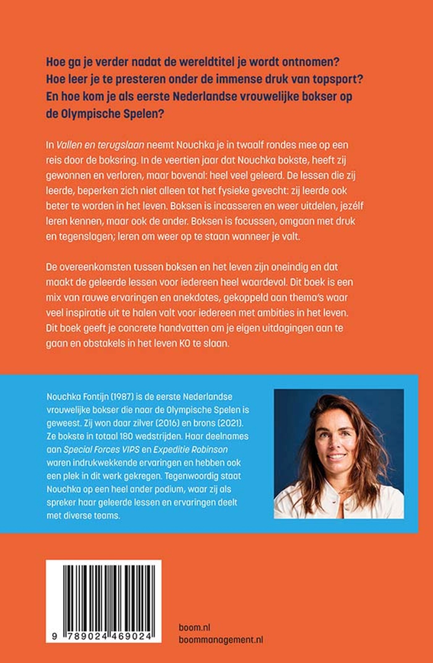 Vallen en terugslaan achterkant