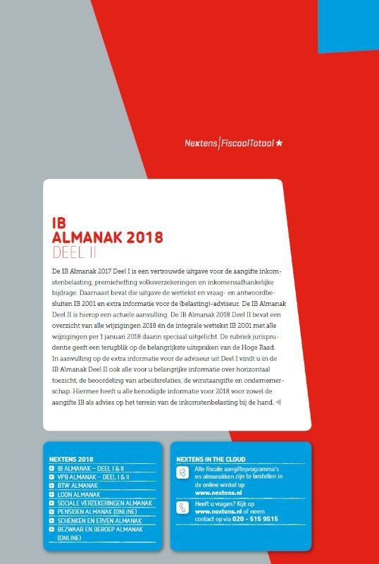 Nextens IB Almanak 2018 2 achterkant