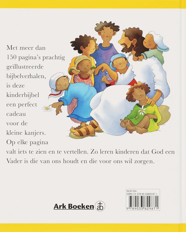 Bijbel Voor Kleine Kanjers achterkant