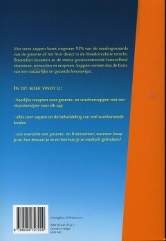 Versgeperste sappen achterkant