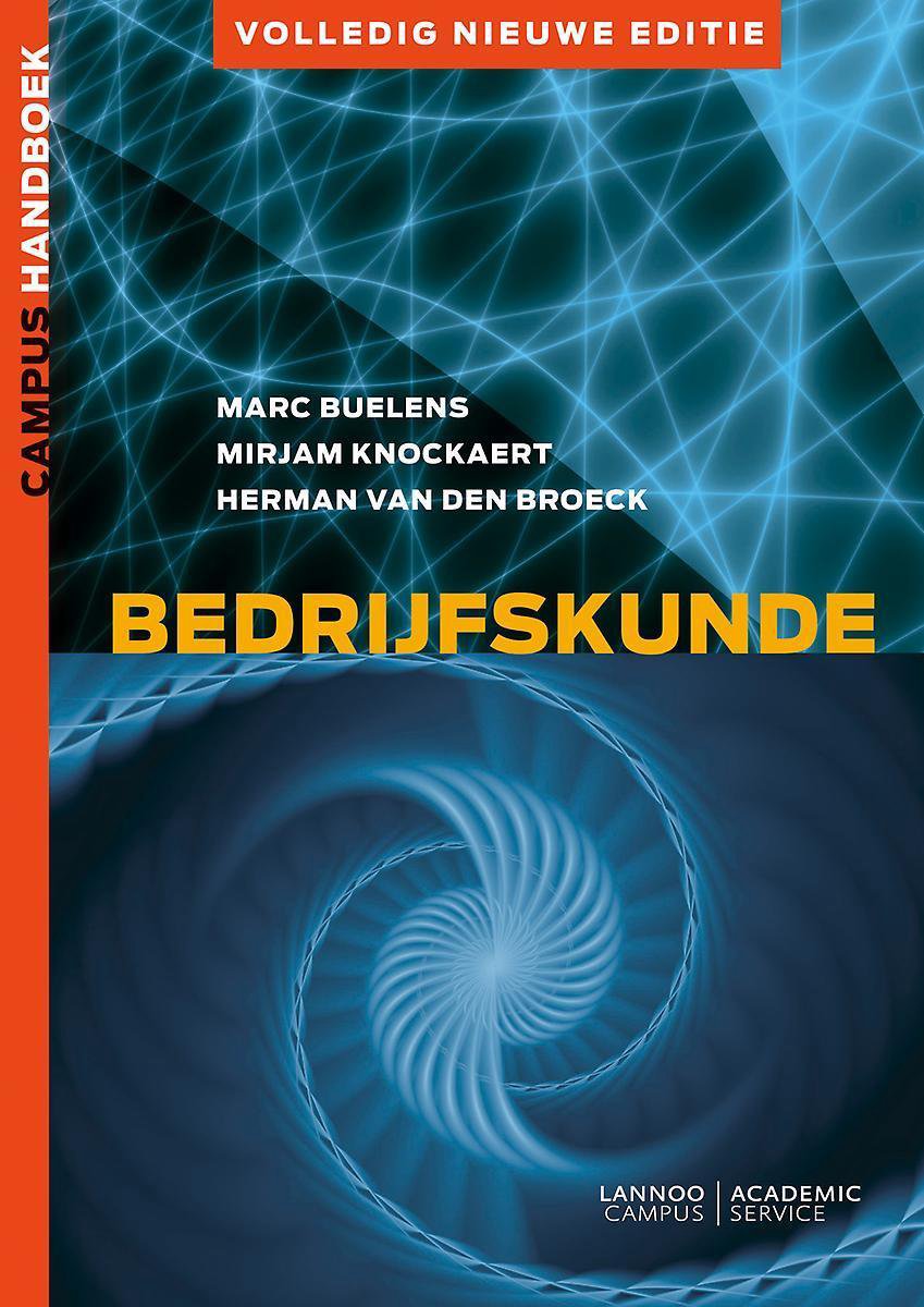 Herman Van den Broeck Bedrijfskunde / Campus Handboek