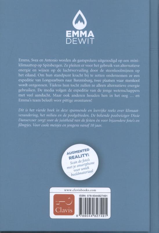 Alarm op Spitsbergen / Emma Dewit / 4 achterkant