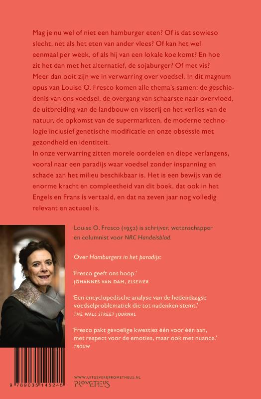 Hamburgers in het paradijs achterkant