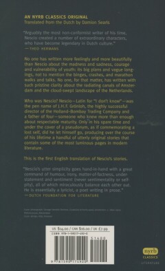 Amsterdam Stories / New York Review books Classics achterkant