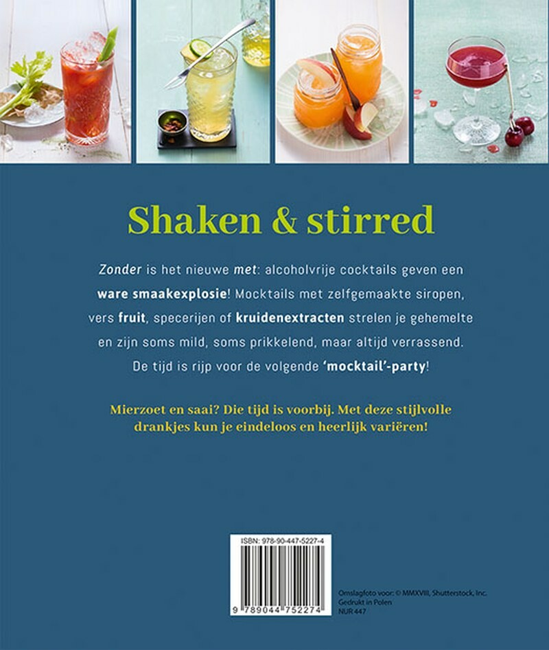 Mocktails achterkant