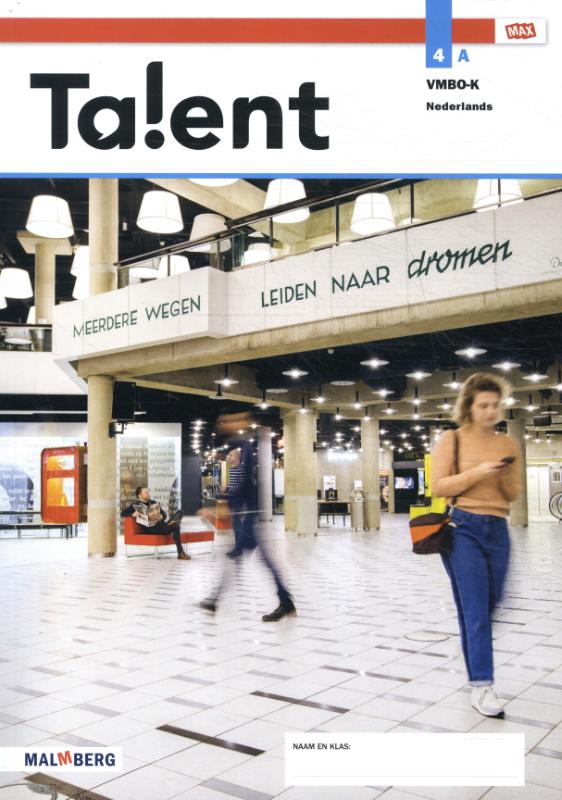 Talent / leerjaar 4 deel A vmbo-k 2020 / leerwerkboek / Max