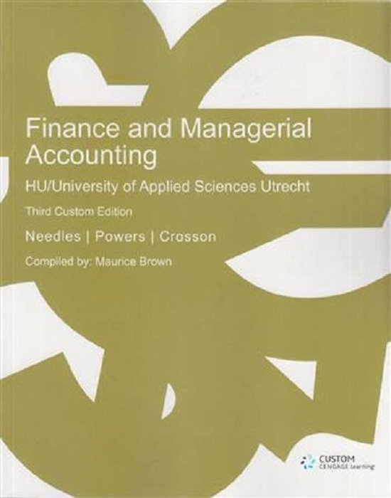 Custom Finance & Managerial Accounting 3E