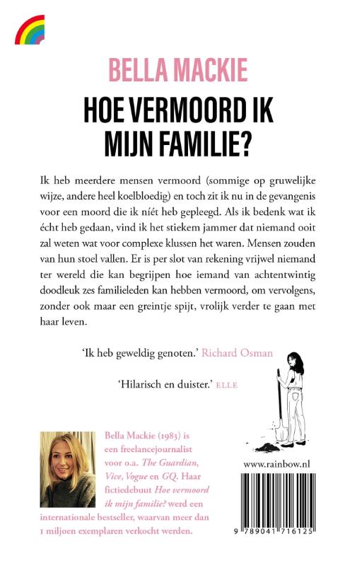 Hoe vermoord ik mijn familie? achterkant