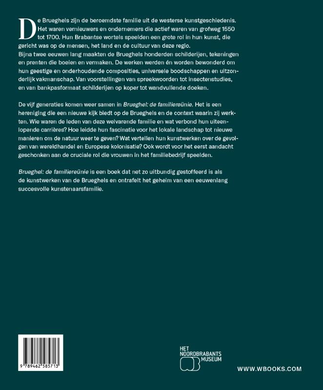 Brueghel: de familiereünie achterkant