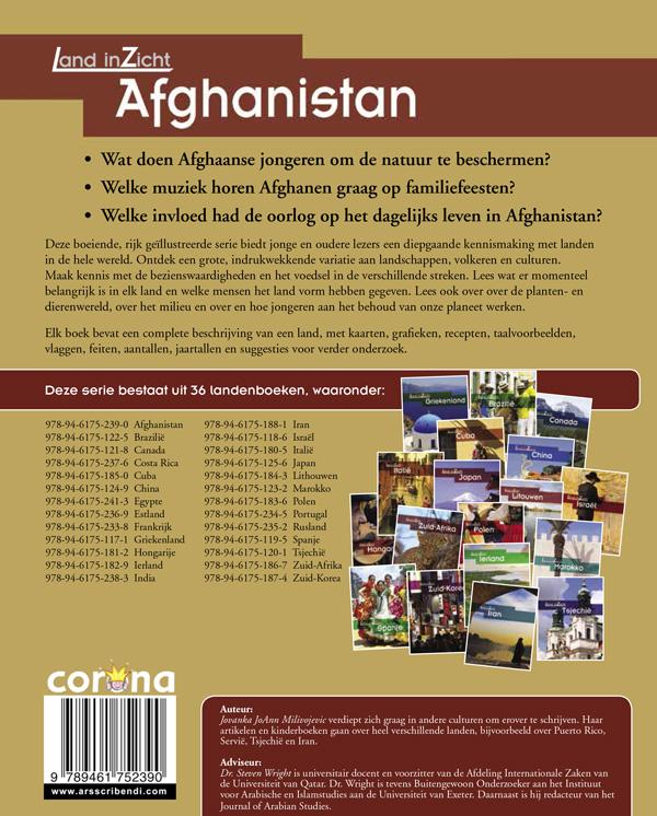 Land inzicht - Afghanistan achterkant