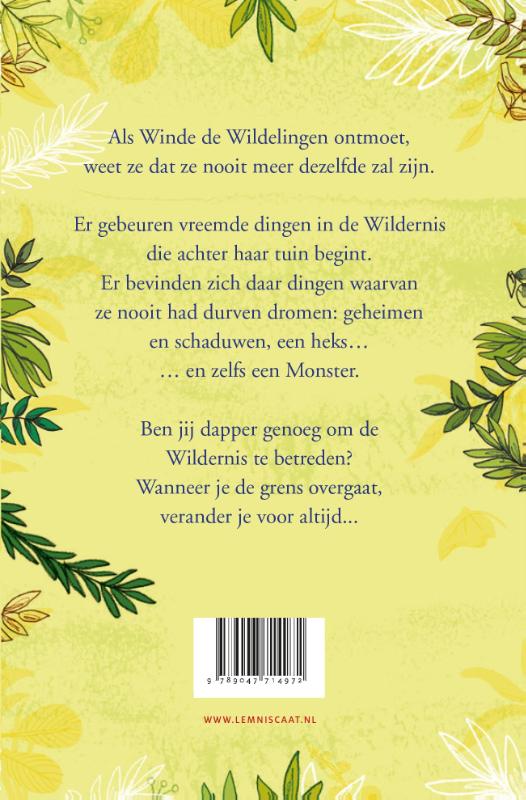 Winde Wildeling en het moerasmonster / Winde Wildeling / 1 achterkant