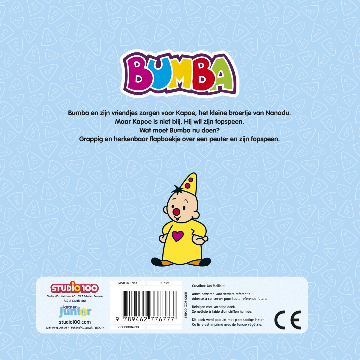 De fopspeen / Bumba achterkant