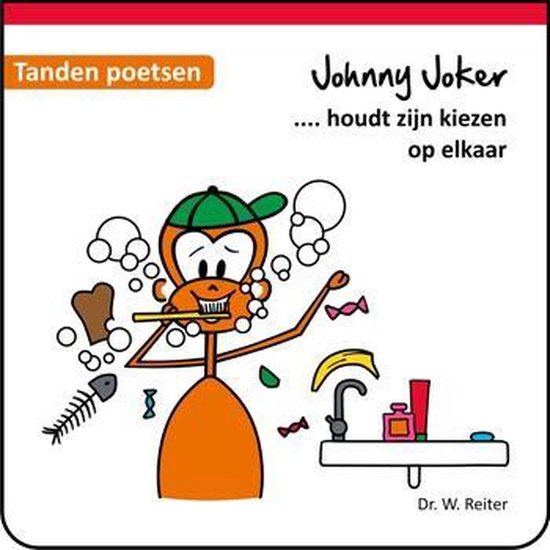 Johnny Joker houdt zijn kiezen op elkaar - tanden poetsen