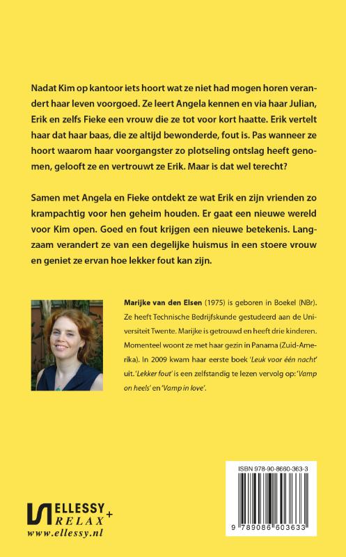 Lekker fout / Ellessy relax+ achterkant