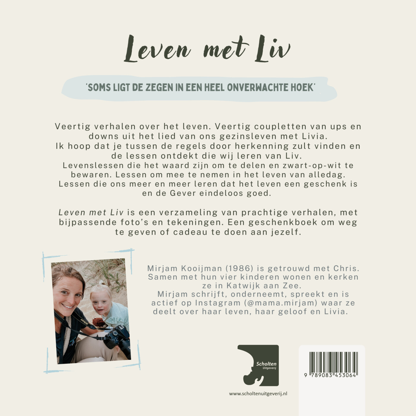Leven met Liv achterkant