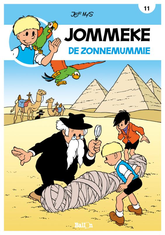 De zonnemummie / Jommeke strip - nieuwe look / 11