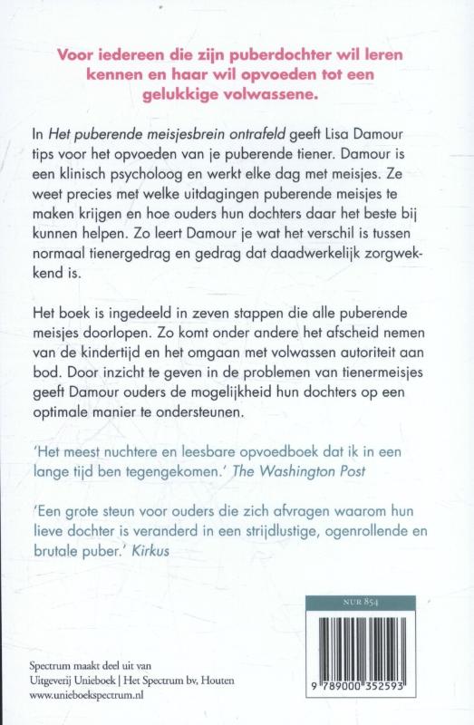 Het puberende meisjesbrein ontrafeld achterkant