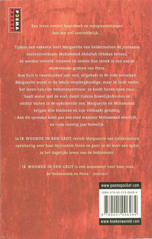 Ik woonde in een grot achterkant