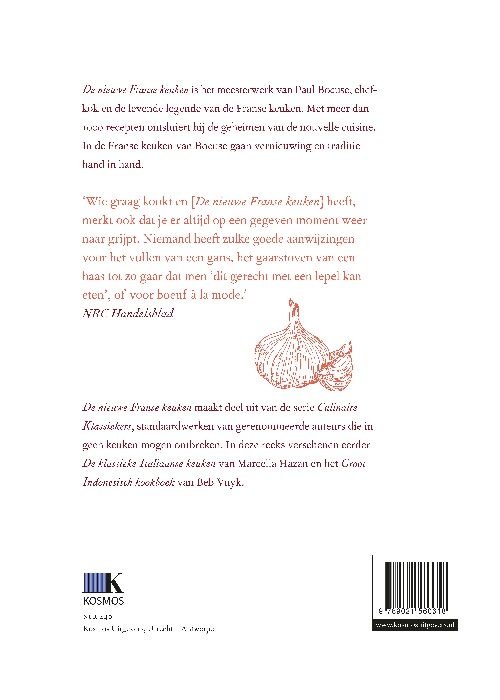 De nieuwe Franse keuken De nieuwe Franse keuken achterkant