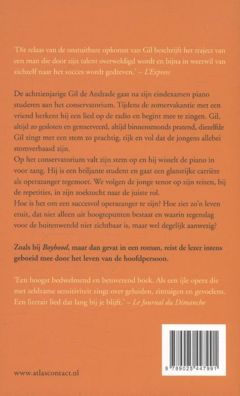 Het talent van Gil de Andrade achterkant