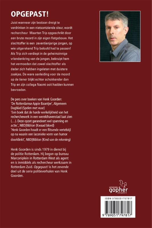 Opgepast! Opgepast! achterkant