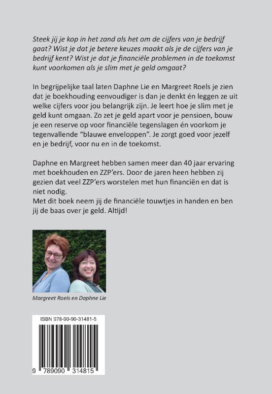 Je financiën als ZZP'er de baas achterkant