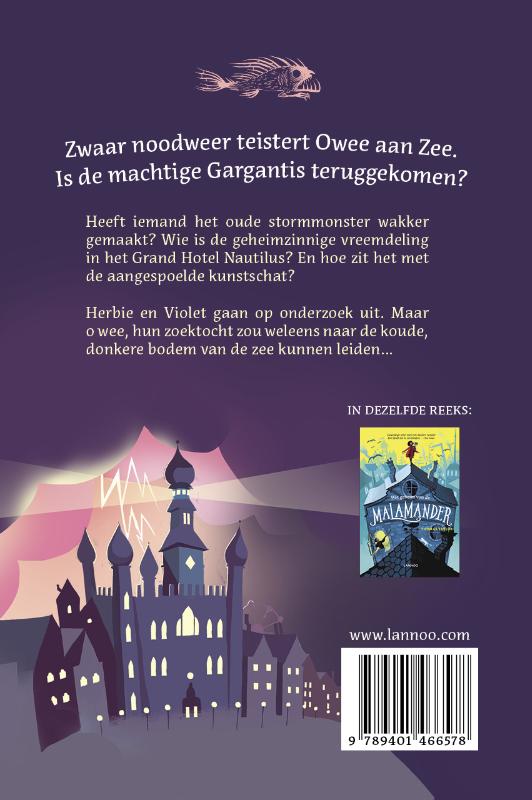 Het geheim van Gargantis / Owee aan Zee / 2 achterkant