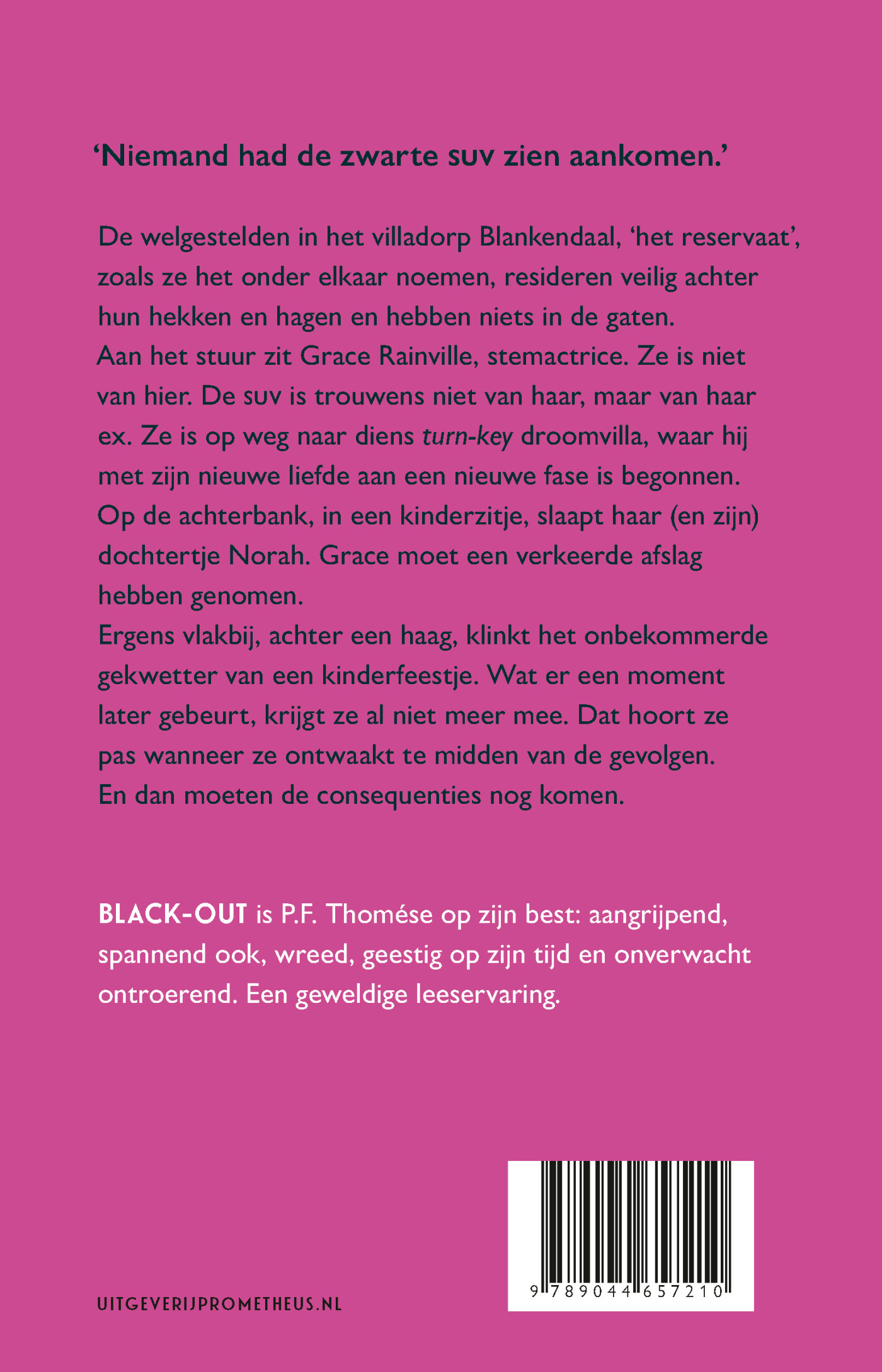 Black-out achterkant