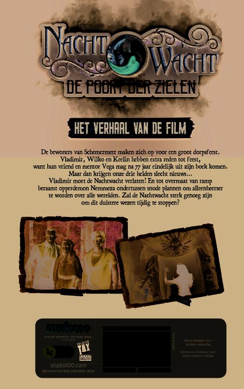 Nachtwacht : leesboek - the movie achterkant