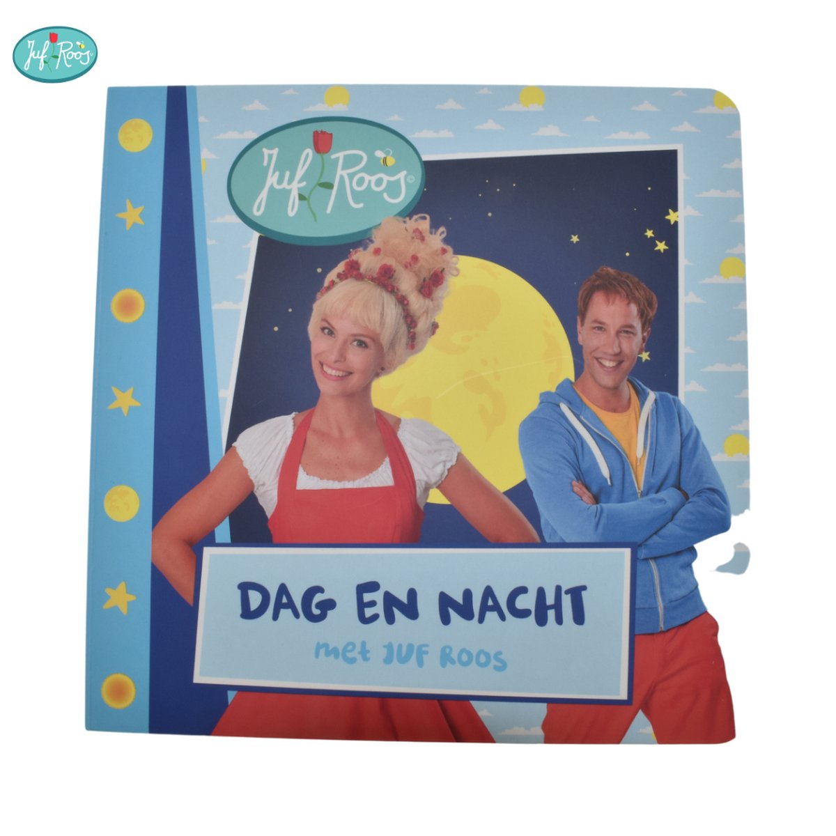 Juf Roos Dag en Nacht Met Juf Roos Leesboek - Hardcover