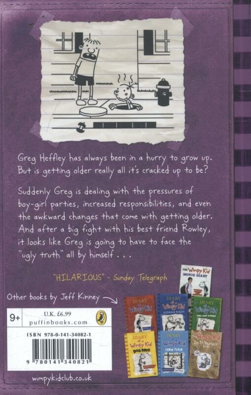 The ugly truth / Diary of a wimpy kid / 5 achterkant