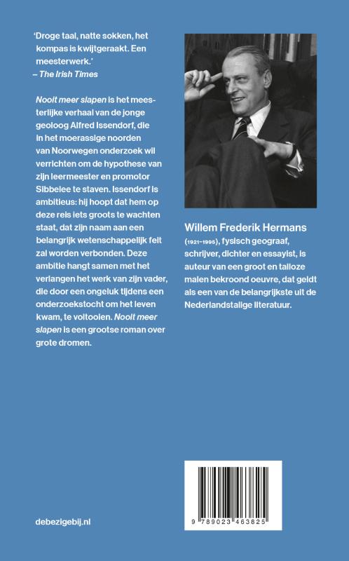 Nooit meer slapen achterkant