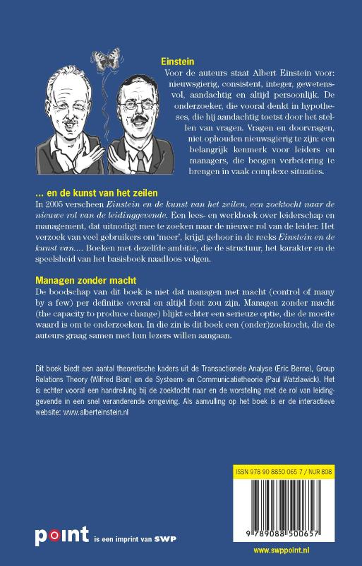 Managen zonder macht / Einstein en de kunst van ... Managen zonder macht / Einstein en de kunst van ... achterkant
