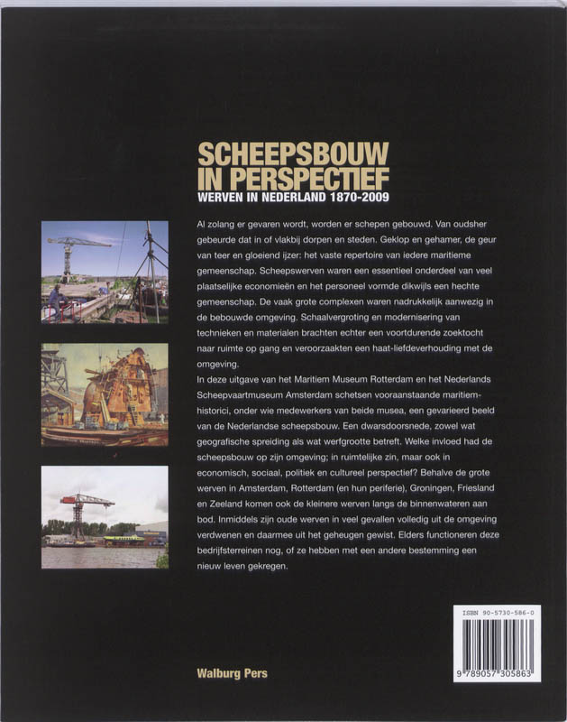 Scheepsbouw in perspectief / Jaarboek Maritieme Musea / 2 achterkant