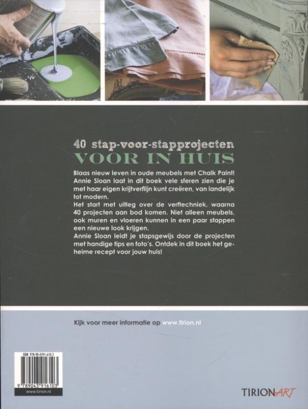 Kleurrecepten met Chalk Paint voor meubels en meer Kleurrecepten met Chalk Paint voor meubels en meer achterkant