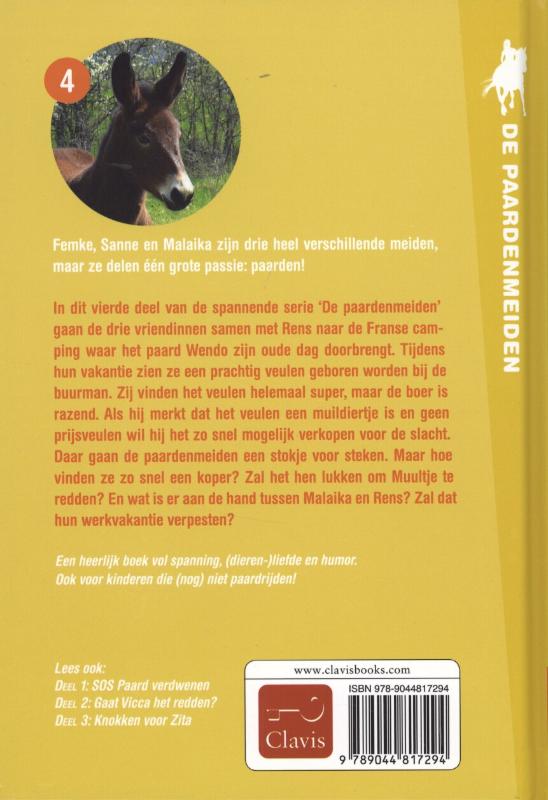 Superveulen / De paardenmeiden / 4 achterkant