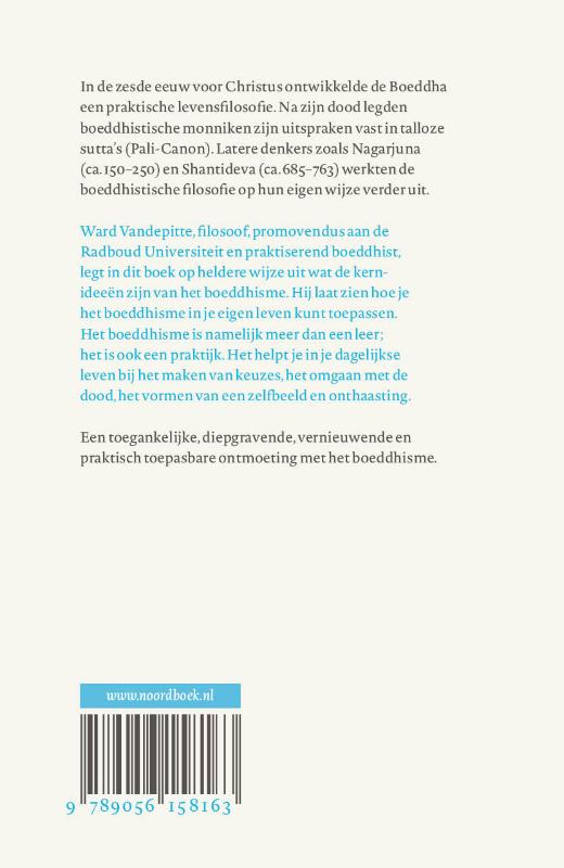 De lach van de Boeddha / Noordboek filosofie De lach van de Boeddha / Noordboek filosofie achterkant