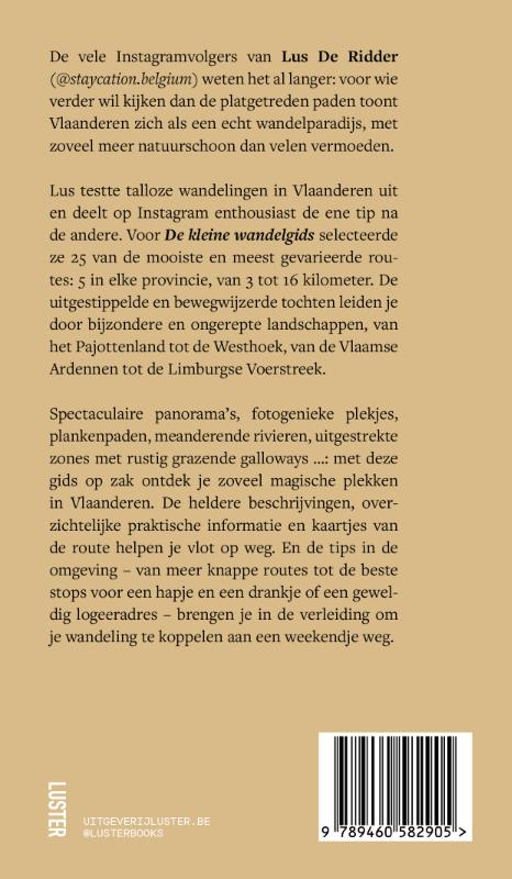 De kleine wandelgids De kleine wandelgids achterkant