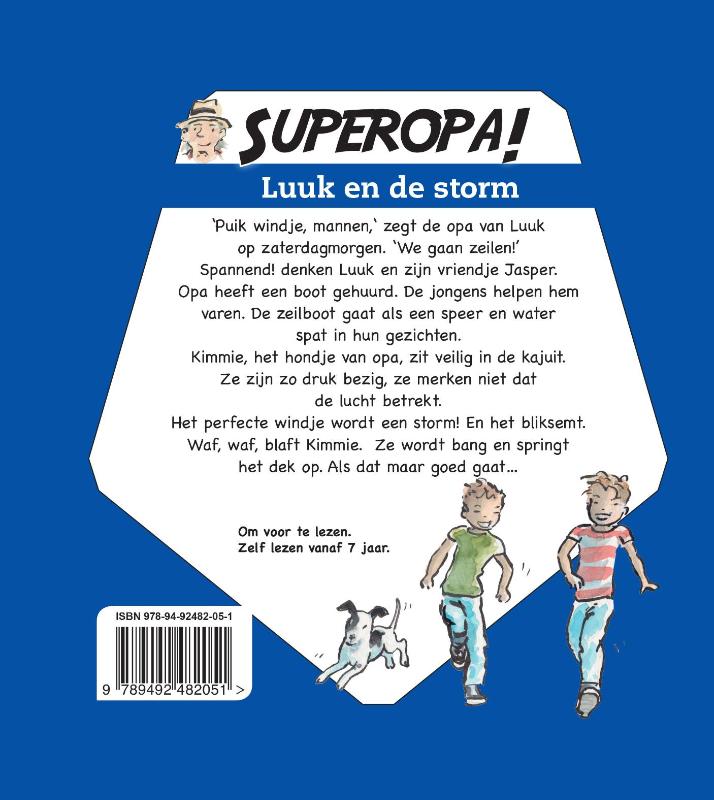 Super Opa - Luuk en de storm achterkant