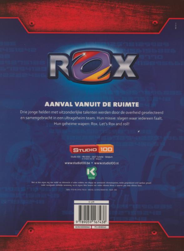 Aanval vanuit de rukmte / Rox achterkant