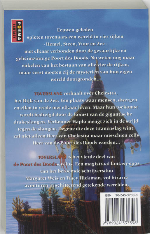 Toverslang / De Poort des Doods / 4 achterkant