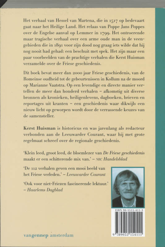 De Friese Geschiedenis In Meer Dan 100 Verhalen achterkant