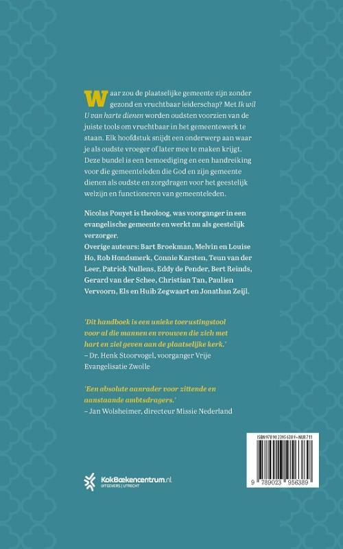 Ik wil U van harte dienen achterkant