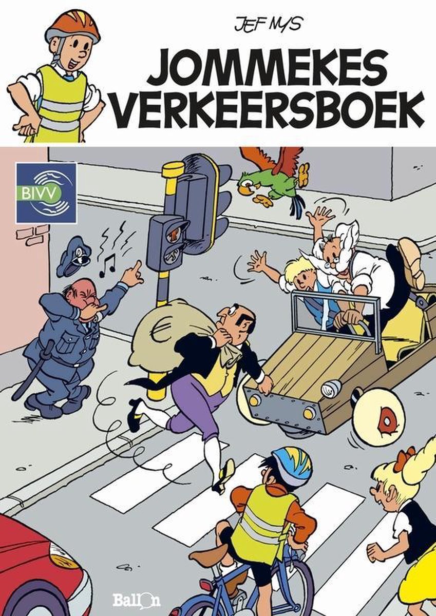 boekenbalie_9789063347697_cover Jommekes verkeersboek / Jommeke buiten reeks